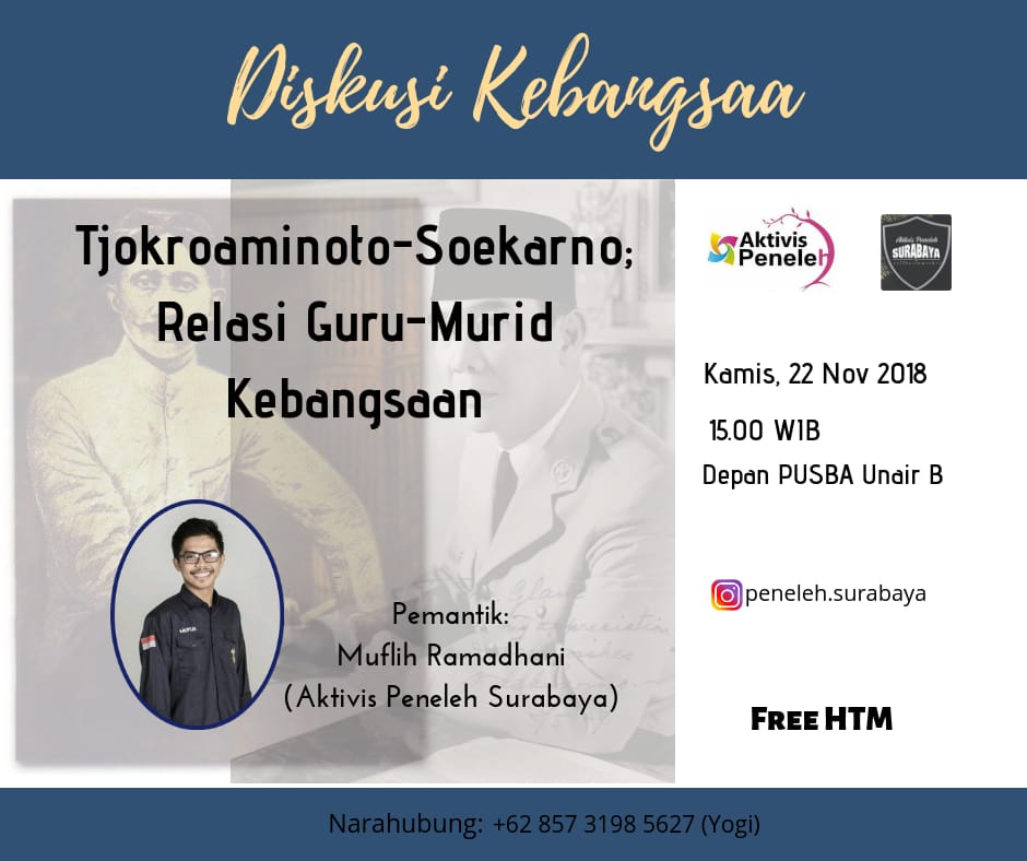Diskusi Kebangsaan Relasi Tjokroaminoto-Soekarno