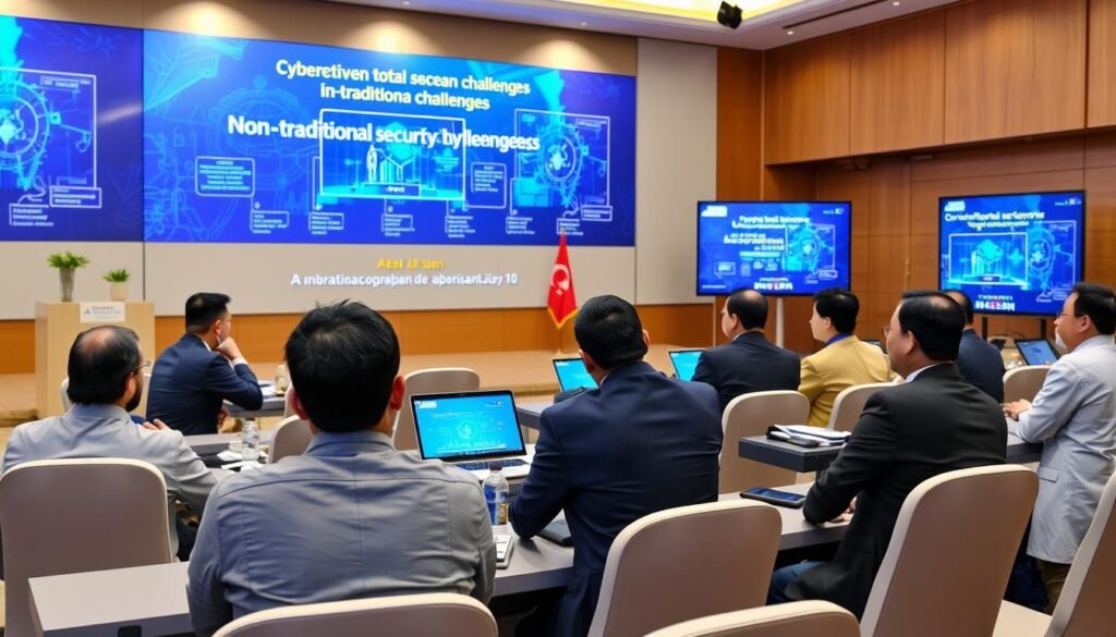 Forum diskusi ASEAN tentang keamanan siber dan tantangan non-tradisional Forum diskusi ASEAN tentang keamanan siber dan tantangan non-tradisional