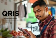 Ilustrasi QRIS untuk Pembayaran Aman UMKM dengan logo resmi Bank Indonesia