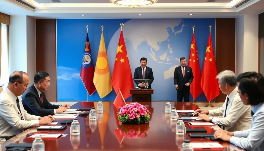 Negosiasi Code of Conduct untuk Laut China Selatan antara ASEAN dan China Negosiasi Code of Conduct untuk Laut China Selatan antara ASEAN dan China