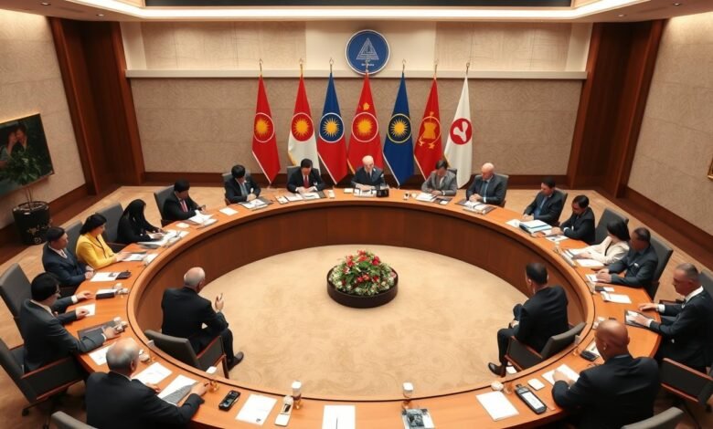 Pertemuan para pemimpin ASEAN membahas inisiatif perdamaian global
